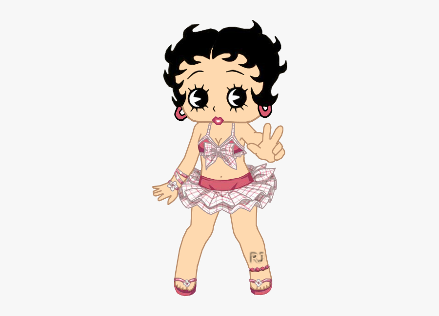Gothic Betty Boop, Transparent Clipart