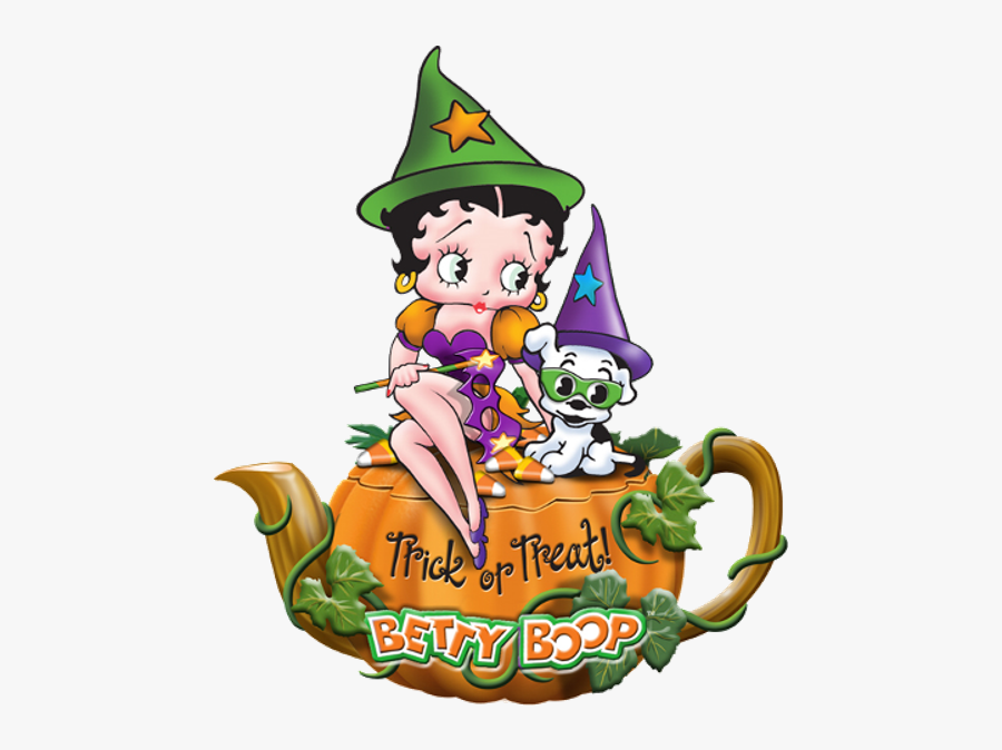 Betty Boop Halloween - Betty Boop Happy Halloween, Transparent Clipart