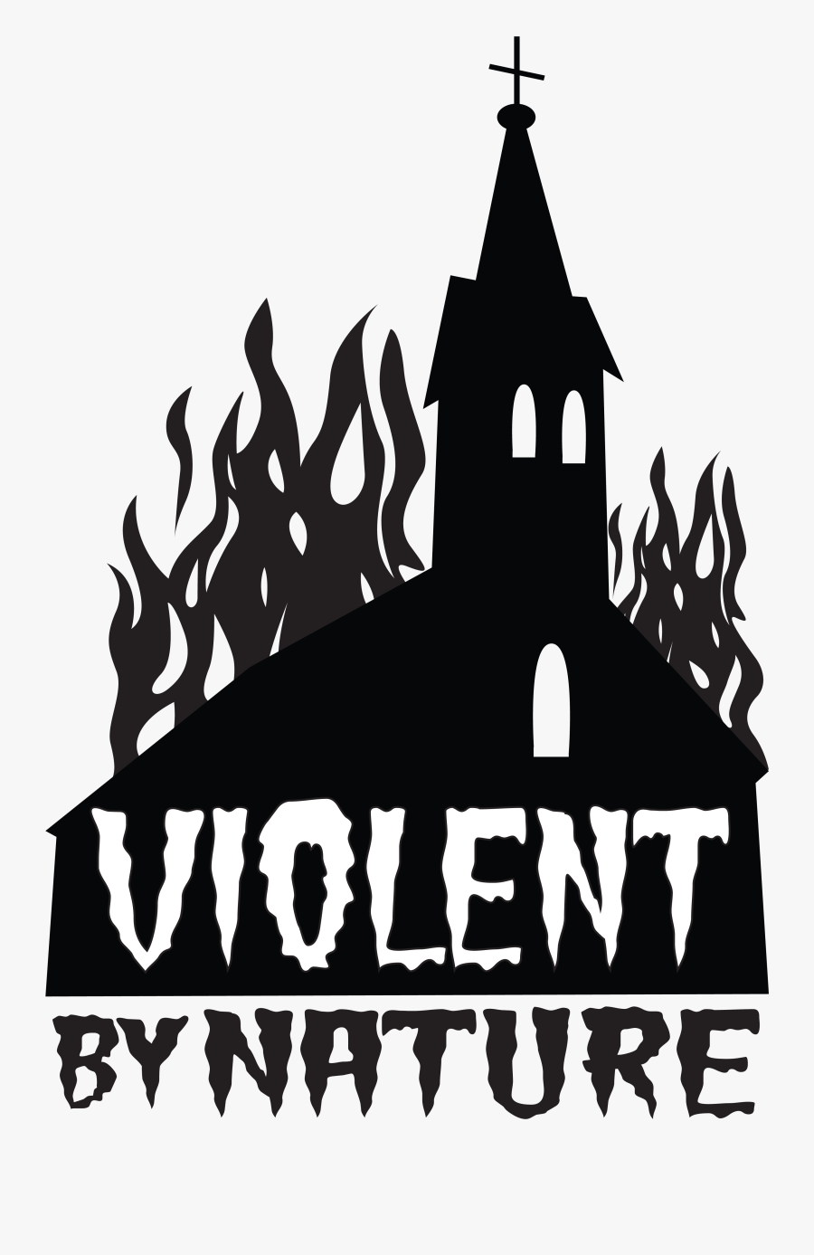 Image Of Black Church - Silhouette, Transparent Clipart