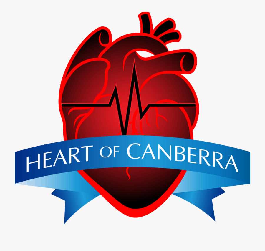 Heart Of Canberra - Graphic Design, Transparent Clipart