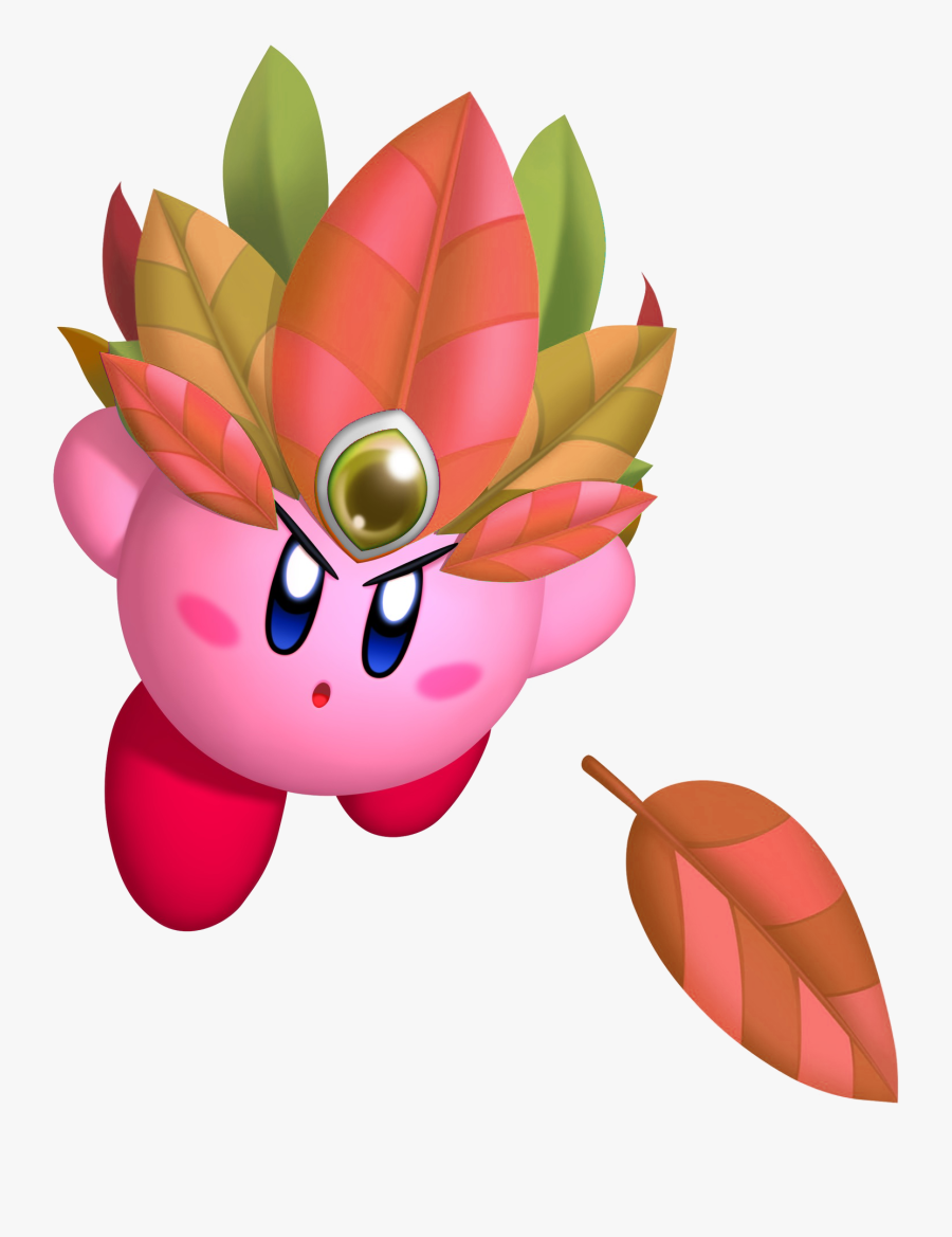 Leaf Kirby Png, Transparent Clipart