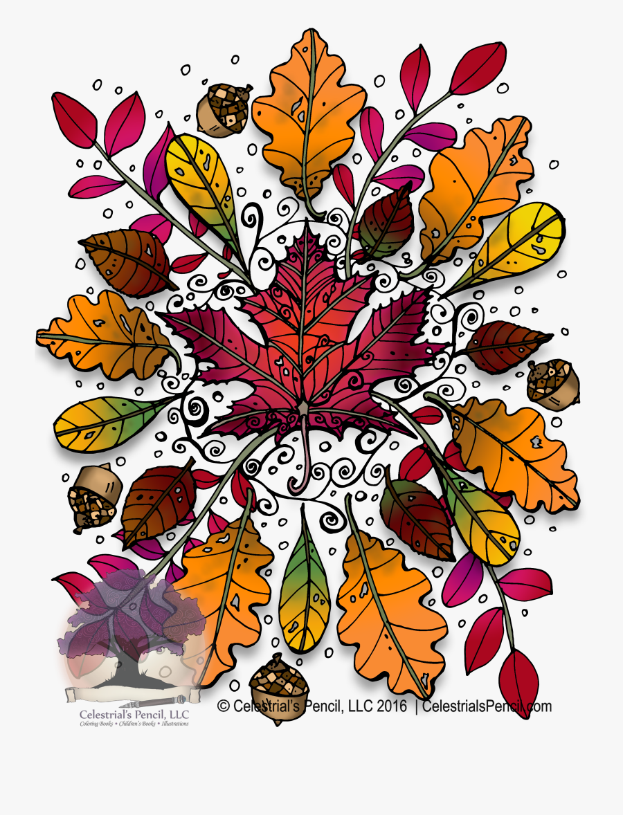 Fall Color Clip Art, Transparent Clipart