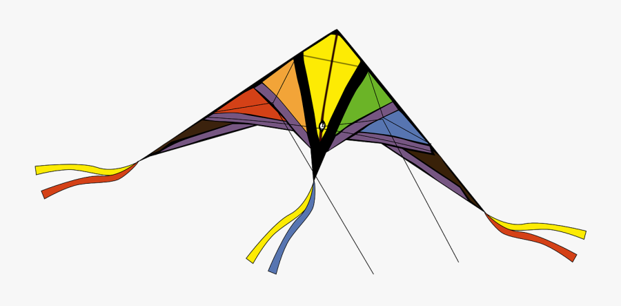 Flying Kite Png, Transparent Clipart