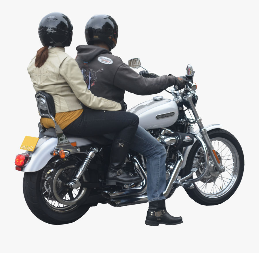 Transparent Png Mart - Man On Motorcycle Png, Transparent Clipart
