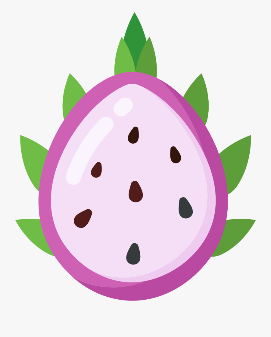 Dragon Fruits Vector Free, Transparent Clipart