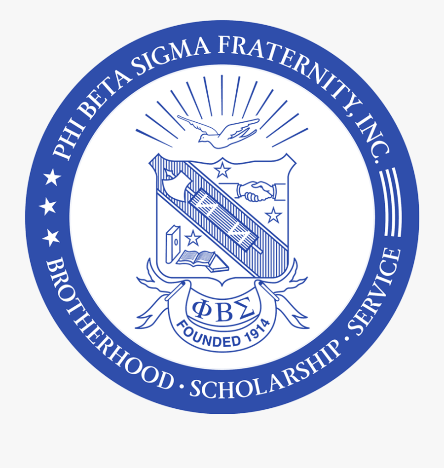 Phi Beta Sigma Fraternity, Inc - Crest Phi Beta Sigma Shield, Transparent Clipart