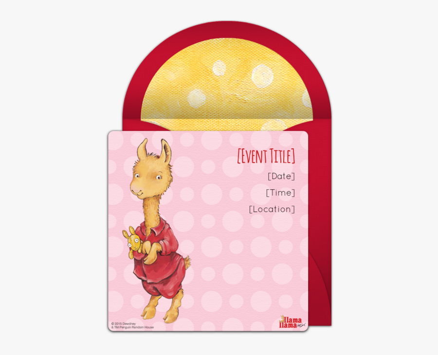 Llama Llama Red Pajama Cake, Transparent Clipart