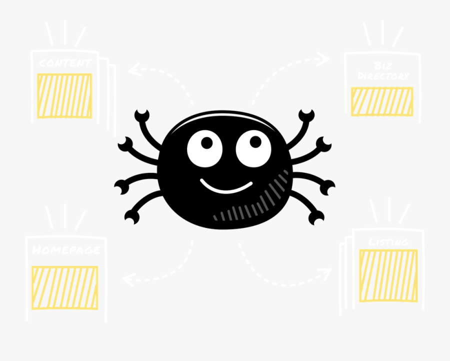 Spiders, Transparent Clipart
