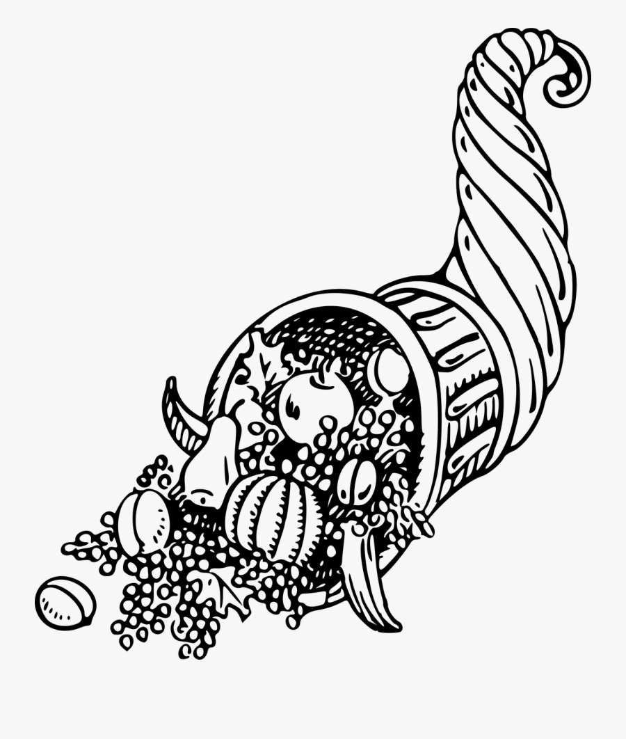 Abundance Cornucopia For Use Free Photo - Cuerno De La Abundancia, Transparent Clipart