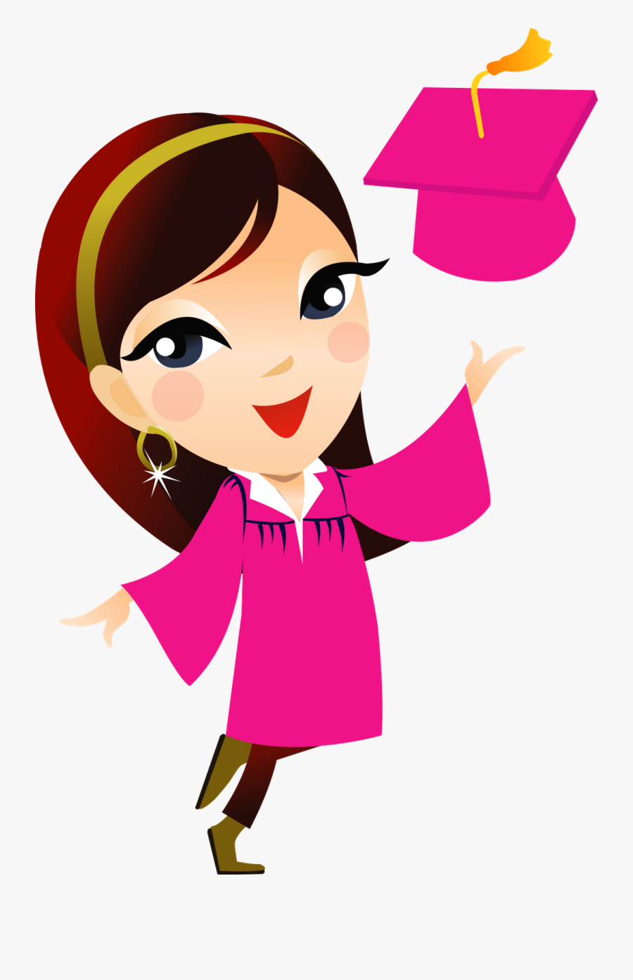 Resultado De Imagen Para - Graduation Girl Clipart Png, Transparent Clipart