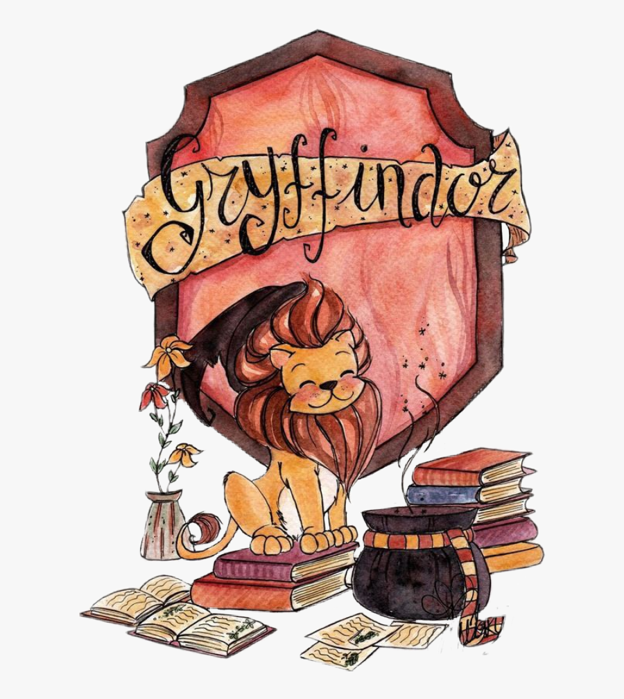 Harry Potter Kawaii Gryffindor, Transparent Clipart