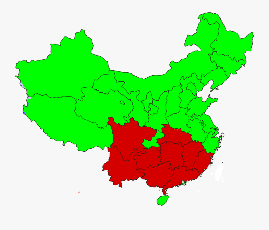 Regions Of China By Population, Transparent Clipart