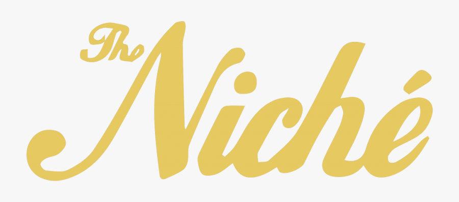The Niche Salon And Spa - Calligraphy, Transparent Clipart
