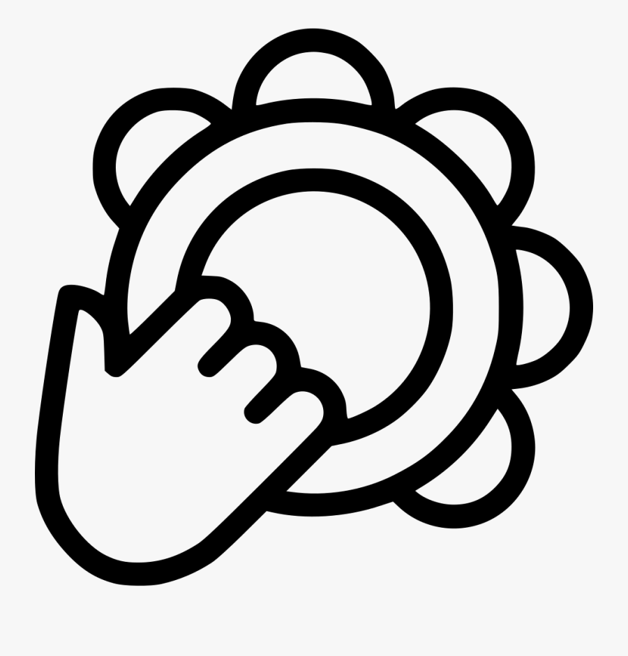 Rattles - Black And White Rakhi, Transparent Clipart