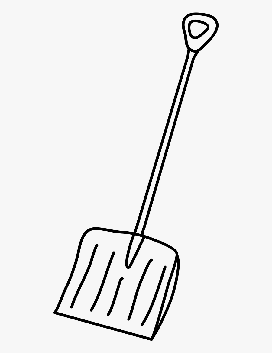 Snow Shovel Clipart , Png Download Line Art , Free Transparent