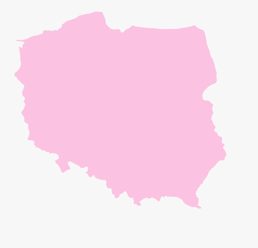 Simple Map Of Poland Clipart , Png Download - Flag Poland Map Outline, Transparent Clipart