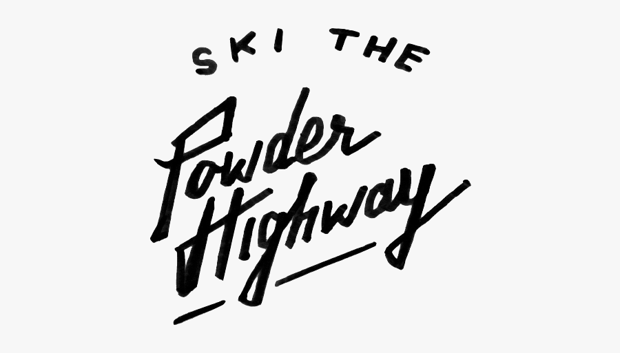 Powderhighway - Powder Highway 95a, Transparent Clipart