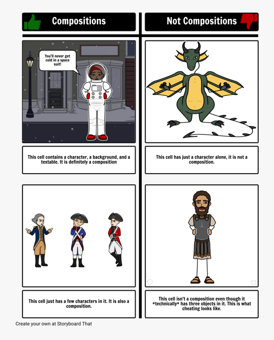 Composition Or Not"
 Title="composition Or Not"
 - Zombie Christmas Carol Storyboard, Transparent Clipart