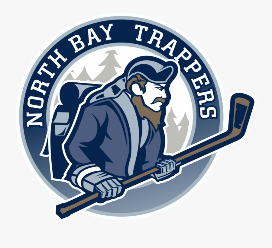 Trappers Logo Png - North Bay Trappers, Transparent Clipart