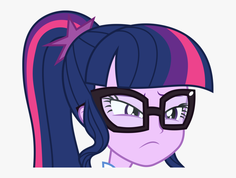 Sci Twilight Sparkle Angry, Transparent Clipart