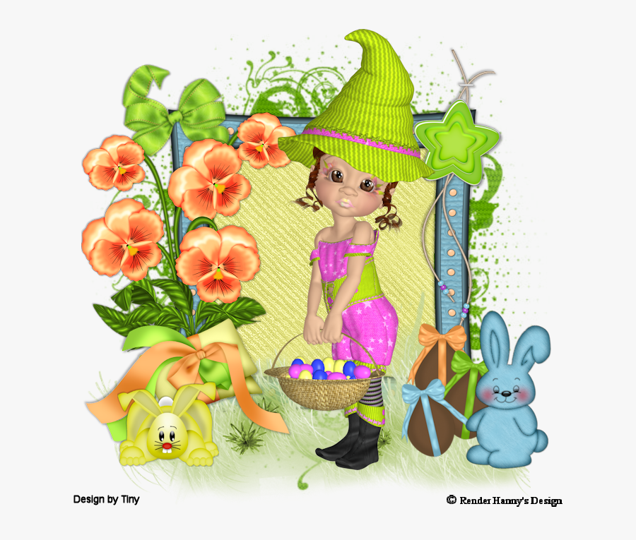 Easter Fun Cute Cookie - Cartoon, Transparent Clipart