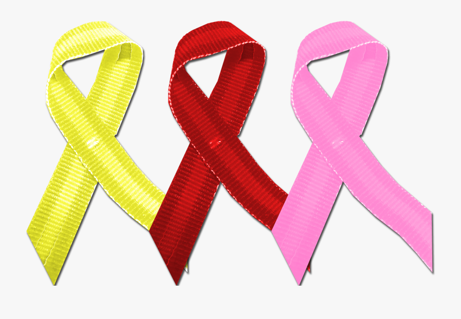Ribbons 3 - Carmine, Transparent Clipart