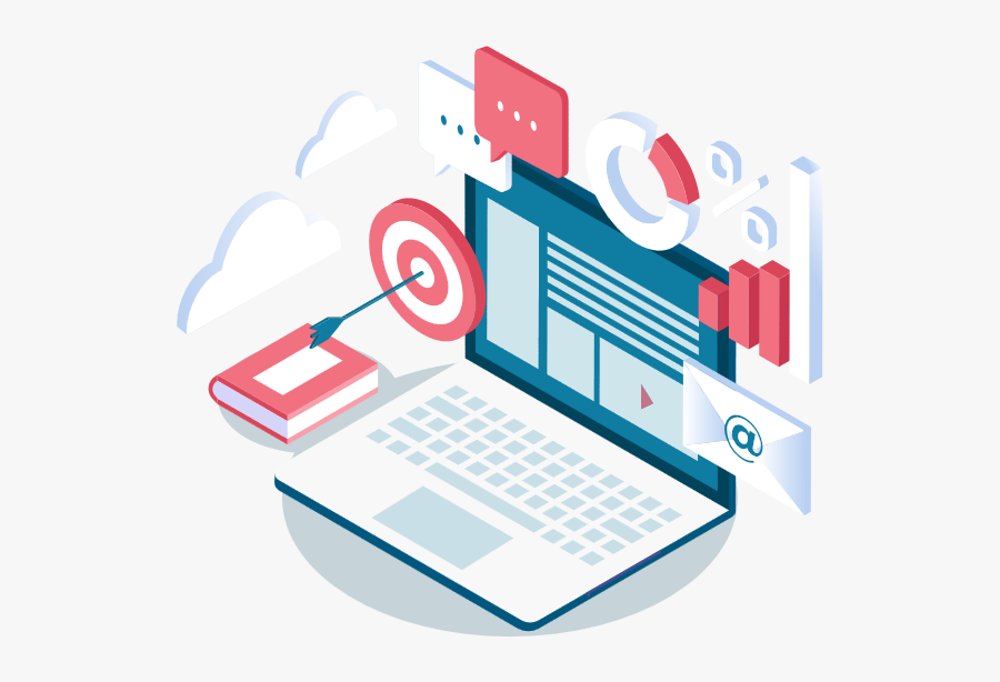 Search Engine Marketing, Transparent Clipart