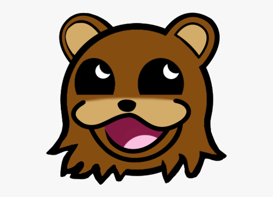 Transparent Awesome Clipart - Pedobear Awesomeface, Transparent Clipart