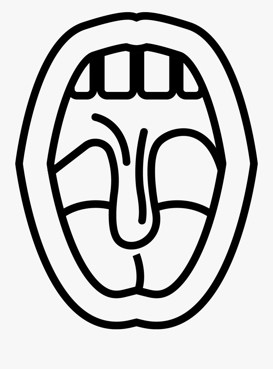 Red Or White Patches On Tonsils - Amigdalitis Blanco Y Negro, Transparent Clipart