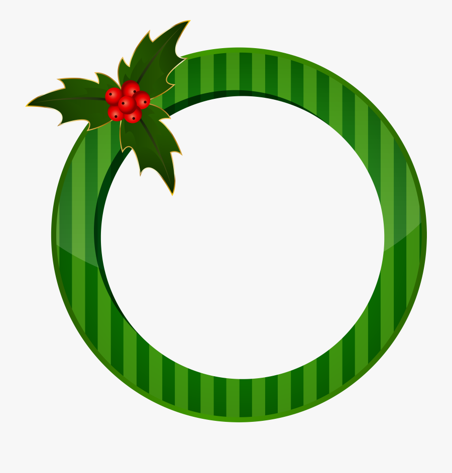 Clipart Christmas Round, Transparent Clipart