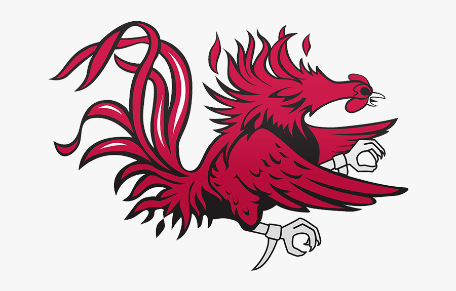 University Of South Carolina Clemson University South - Gamecock Logo, Transparent Clipart