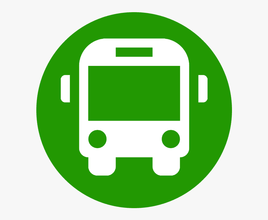 Public Transport Green - Autobuses, Transparent Clipart
