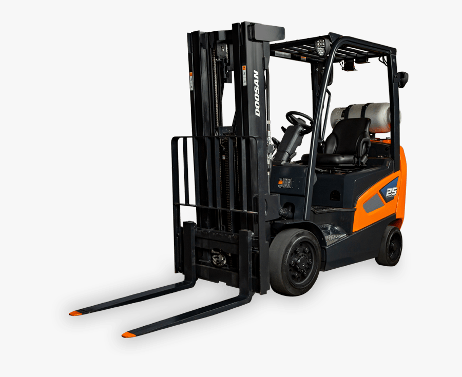 Doosan Forklifts, Transparent Clipart
