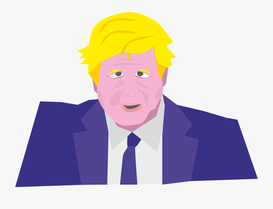 Boris Johnson Vector, Transparent Clipart