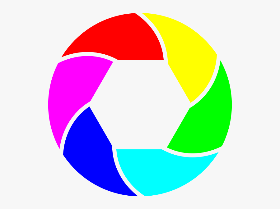 Shutter Icon Color Clip Art - Camera Shutter Icon Png, Transparent Clipart