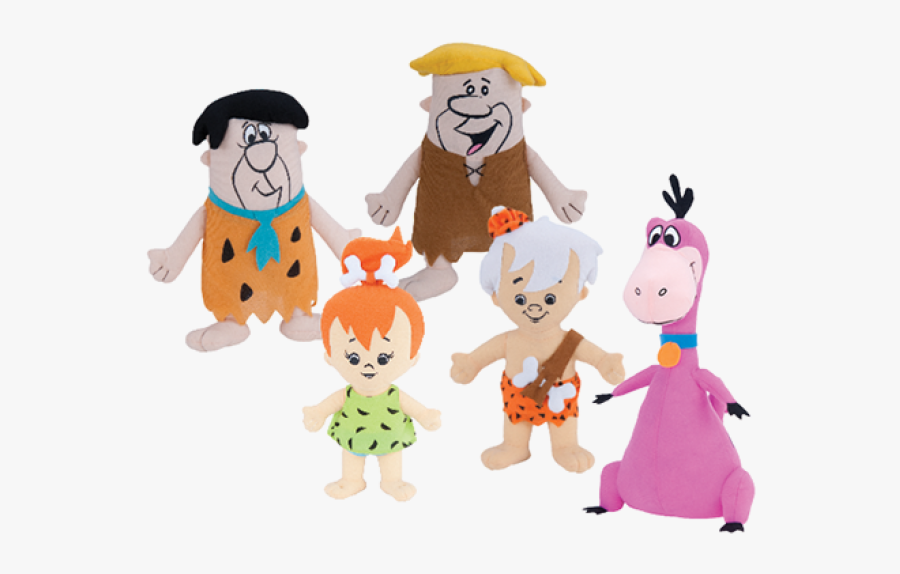 Toy Factory Plush Flintstones, Transparent Clipart