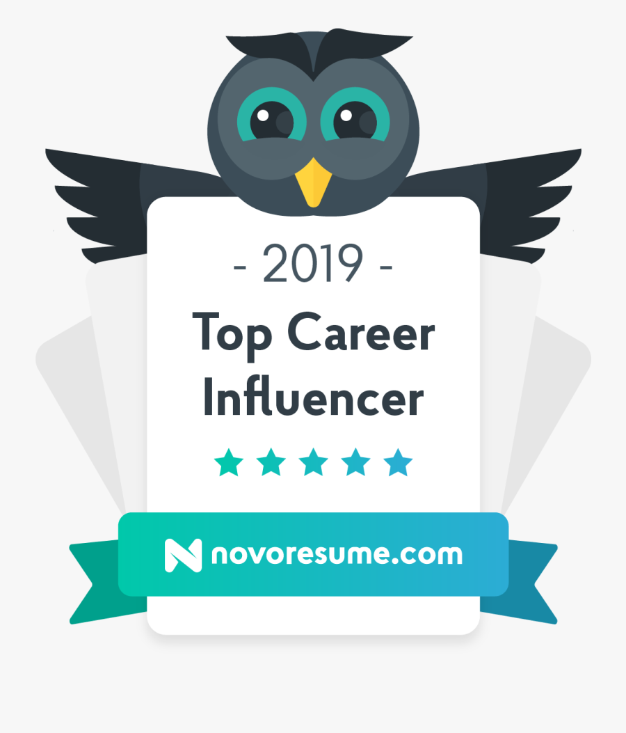 2019 Top Career Influencer Badge - Ribbon Web, Transparent Clipart
