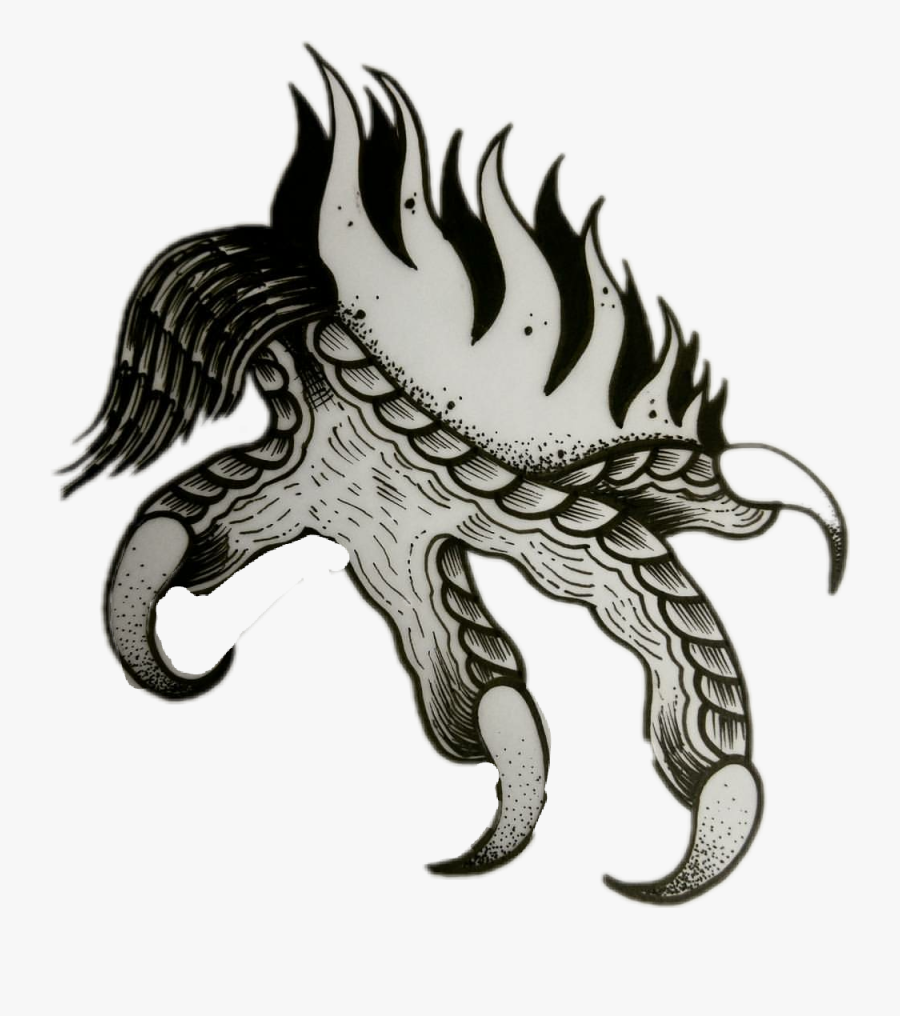#flash# Talon# Traditional# Tattoo## - Illustration, Transparent Clipart
