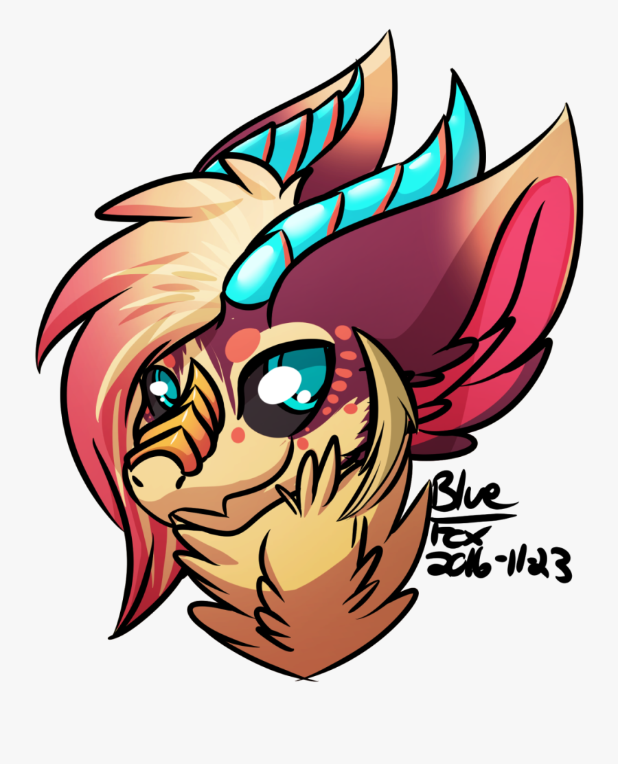 Talon Headshot - Cartoon, Transparent Clipart