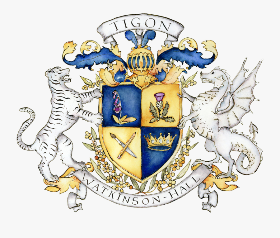 Tigon - Family Crest, Transparent Clipart