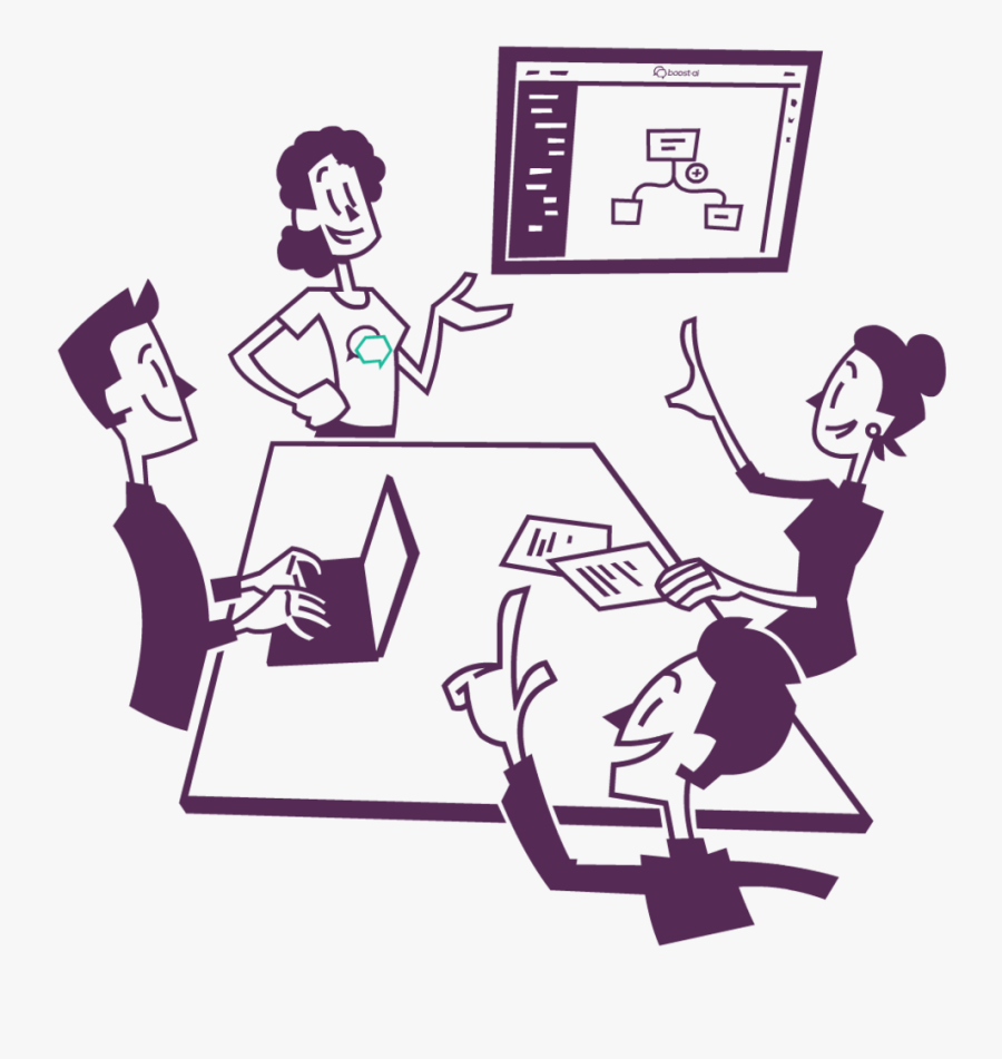 Chatbot For Banking Powered By Conversational Ai - Cartoon, Transparent Clipart