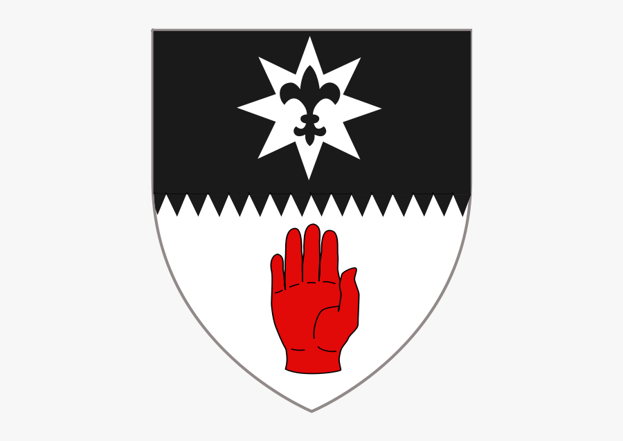 County Tyrone Coat Of Arms, Transparent Clipart