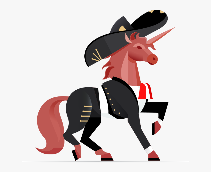 Unicorn - Mexico Png, Transparent Clipart