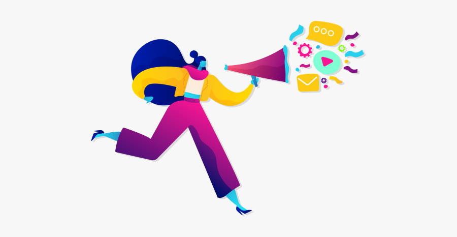 Public Relations Illustration, Transparent Clipart