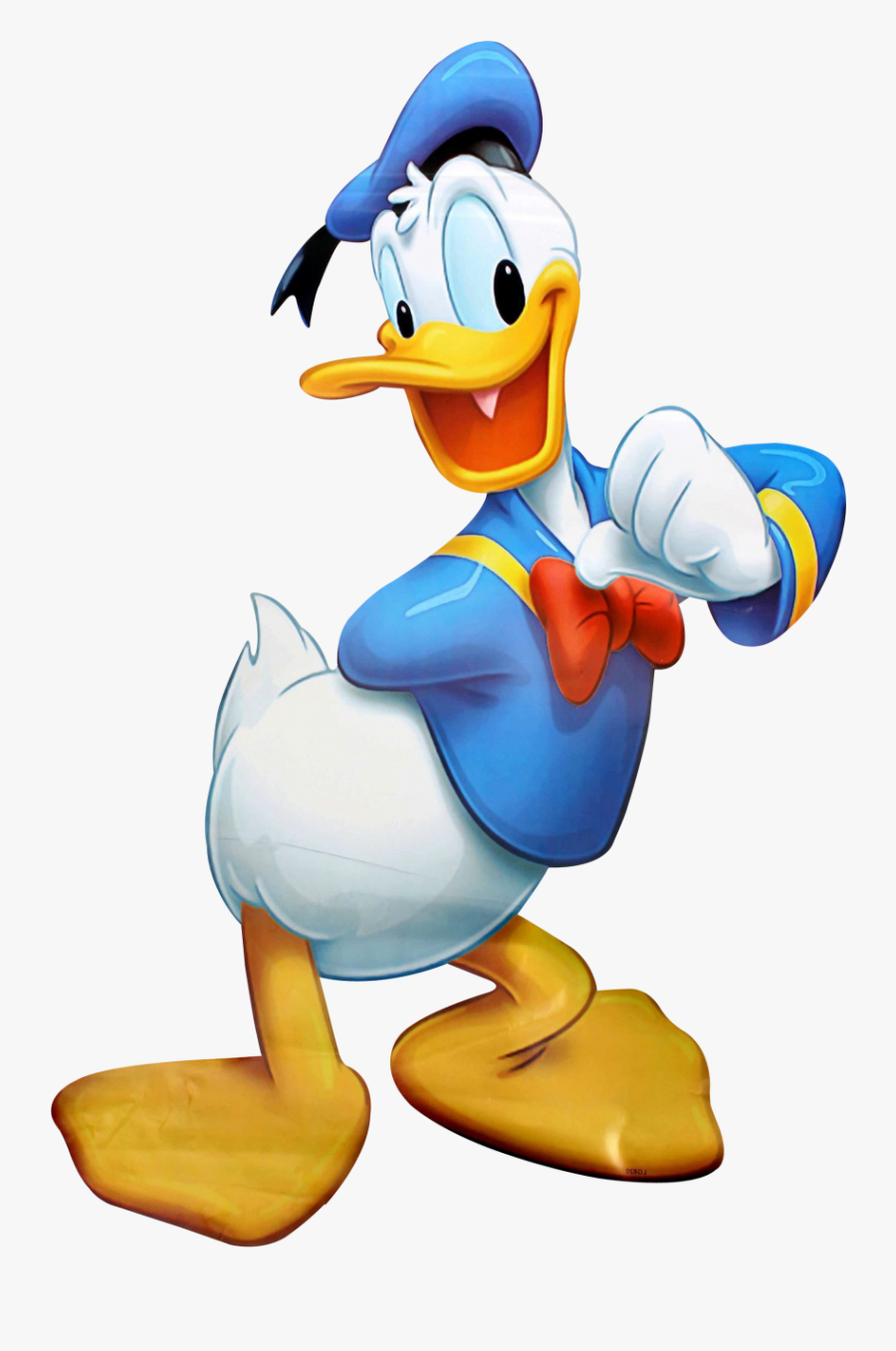Donald Duck Happy Png Image - Clipart Donald Duck Png, Transparent Clipart