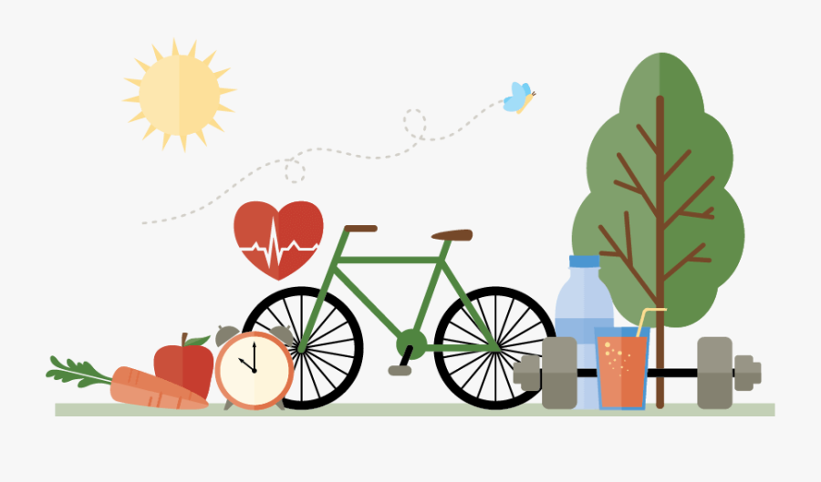Live A Healthier Lifestyle By Managing Your Nutrition,, Transparent Clipart