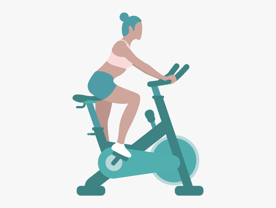 Indoor Cycling, Transparent Clipart
