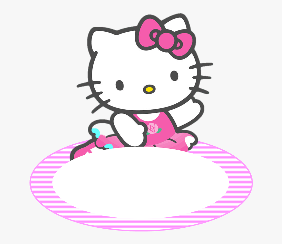 Free Hello Kitty Party Ideas - Printable Hello Kitty Tag Name, Transparent Clipart