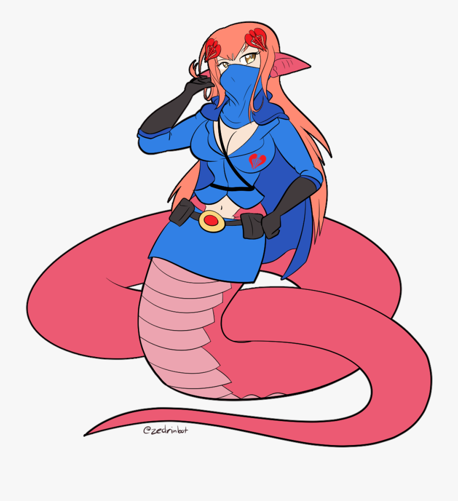 Fictional Character Clip Art Joint - Miia As A Superhero, Transparent Clipart