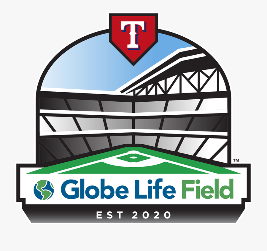Globe Life Field Logo, Transparent Clipart